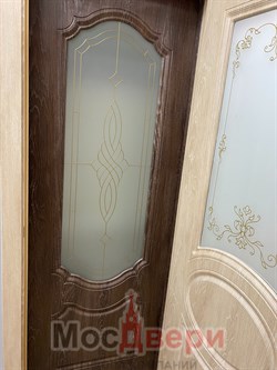 Межкомнатная дверь Profil 2.123MVS Дуб Тронкайс Сатинат Узор - фото 58859