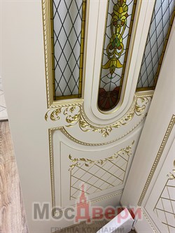 Межкомнатная дверь Domenica Avorio Oro Satinato - фото 58926