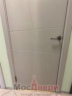 Межкомнатная дверь Violante Grigio Chiaro глухая - фото 58945