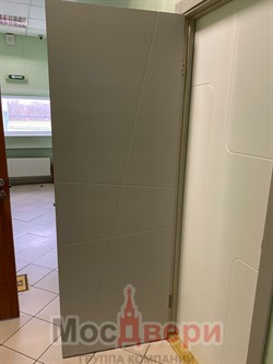 Межкомнатная дверь Violante Grigio Chiaro глухая - фото 58949