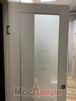 Двустворчатая дверь Profil 47SX Эшвайт Мелинга Мателюкс - фото 59169