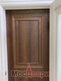 Межкомнатная дверь Profil 2.74SNB Малага Темный Ромб - фото 59214