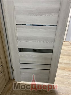 Межкомнатная дверь Profil 2.81SNK Дуб SKY Бьянко Зеркало - фото 59226