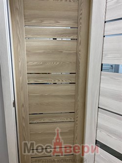 Межкомнатная дверь Profil 2.81SNK Дуб SKY Ваниль Зеркало - фото 59242