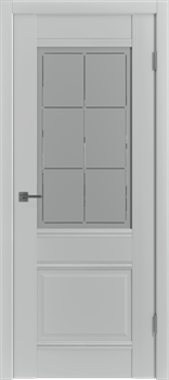 Межкомнатная дверь Profil 2DU Манхэттен Сатинат Гравировка - фото 59261