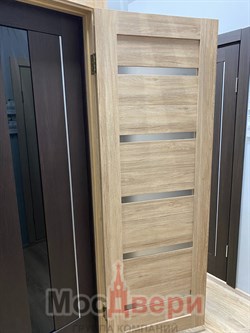 Межкомнатная дверь Profil 7SNL Салинас Светлый Шампань - фото 59274