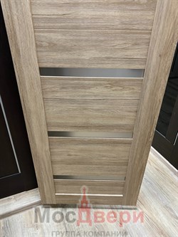 Межкомнатная дверь Profil 7SNL Салинас Светлый Шампань - фото 59276