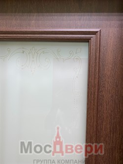 Межкомнатная дверь Profil 2.113MV Дуб Коньячный Сатинат Узор - фото 59310