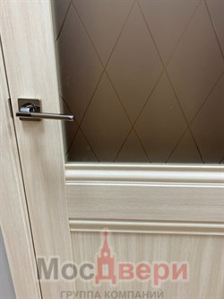 Межкомнатная дверь Profil 2MXU Эшвайт Сатинат Узор - фото 59370
