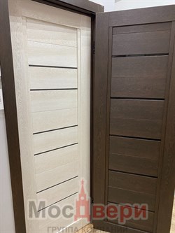 Межкомнатная дверь Profil 2.65MXN Дуб Беленый LACOBEL Белый - фото 59387