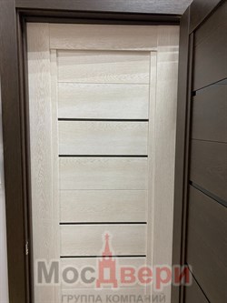 Межкомнатная дверь Profil 2.65MXN Дуб Беленый LACOBEL Белый - фото 59388