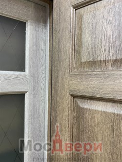 Межкомнатная дверь Profil 2.29MT Салинас Темный Сатинат Узор - фото 59419