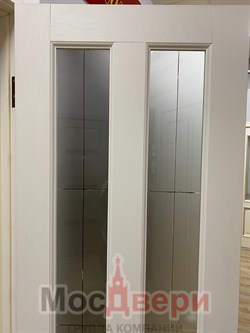 Межкомнатная дверь Profil 2.119MT Монблан Сатинат Узор - фото 59428