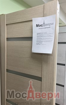 Межкомнатная дверь Profil 2.80MSX Эшвайт Сатинат Светлый - фото 59488