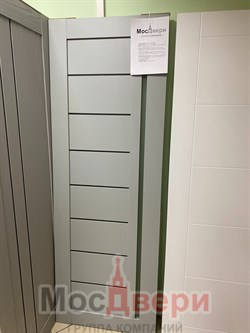 Межкомнатная дверь Profil 2.63MXU Манхэттен Сатинат Белый - фото 59560