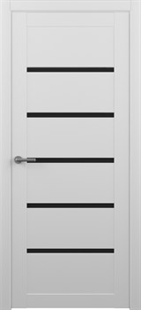 Межкомнатная дверь Profil 7GM Сильвер LACOBEL Черный - фото 59901