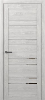 Межкомнатная дверь Profil 2.80GM Дуб Серый Зеркало - фото 59920