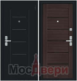 Входная дверь RT-1 Черный бархат / Венге - фото 60210