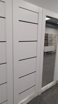 Межкомнатная дверь Profil 7DU Аляска LACOBEL Белый - фото 60365 Межкомнатная дверь Profil 7DU Аляска LACOBEL Белый - фото 60365