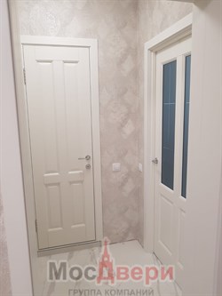 Межкомнатная дверь Темпл Белый Классик - фото 60962