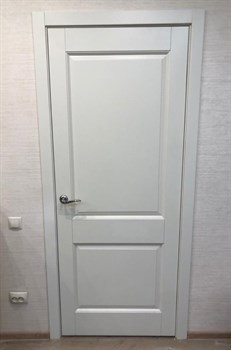 Межкомнатная дверь Ставангер-O Белый Классик Мателюкс - фото 61003