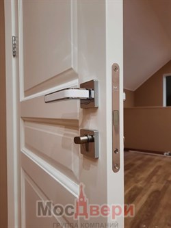 Дверь из массива ольхи Бостон Белый Классик - фото 61007