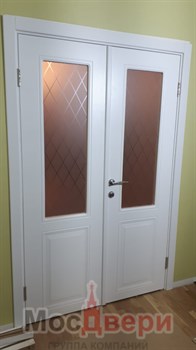 Межкомнатная дверь Bergamo Bianco Matelux - фото 61106 Межкомнатная дверь Bergamo Bianco Matelux - фото 61106