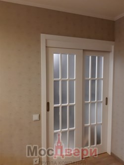 Двустворчатая дверь Azzura Bianco Matelux - фото 61135 Двустворчатая дверь Azzura Bianco Matelux - фото 61135