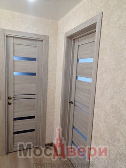 Межкомнатная дверь Profil 2.65DX Сиена LACOBEL Черный - фото 61502