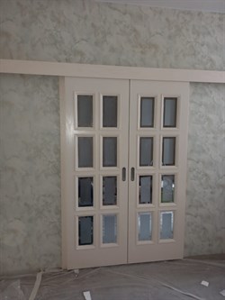 Межкомнатная дверь Атланта Ясень Жасмин - фото 61637