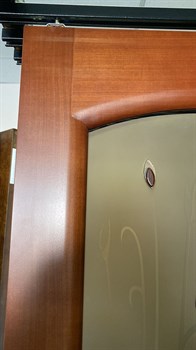 Межкомнатная дверь Алфея Орех натуральный глухая - фото 61670