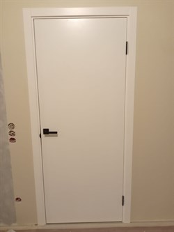 Межкомнатная дверь Arezzo Bianco глухая - фото 61944