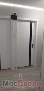 Межкомнатная дверь Perfetto Bianco LACOBEL черный - фото 61953