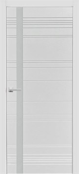 Межкомнатная дверь Agrigento Bianco LACOBEL Белый - фото 62424