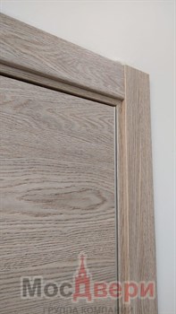 Межкомнатная дверь Profil 105GR Салинас Светлый LACOBEL Черный - фото 62589