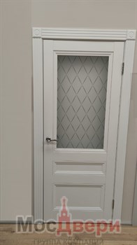 Межкомнатная дверь Profil 94GF Аляска Matelux Ромб - фото 62629