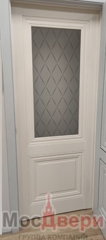 Межкомнатная дверь Profil 12GF Манхэттен Matelux Ромб - фото 62668