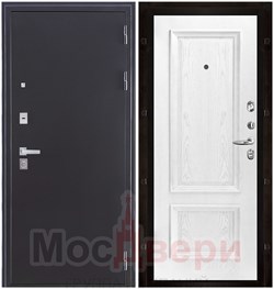 Входная дверь Brand Security Acoustic Rw 45dB Антик серебристый / Дуб молочный - фото 63035