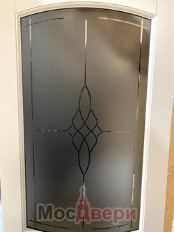 Межкомнатная дверь Фордж Белый Классик Мателюкс - фото 63204