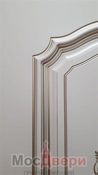 Межкомнатная дверь Brindisi Bianco Argento Matelux - фото 63246