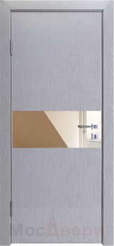 Дверь звукоизоляционная Rw 42dB Прима M901 Кварц Лакобель Черный - фото 63334