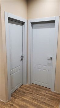 Межкомнатная дверь Salerno Grigio Chiaro - фото 63399