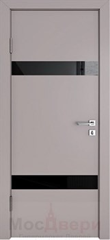 Дверь звукоизоляционная Rw 42dB Прима GL902 Стоун Зеркало - фото 63470