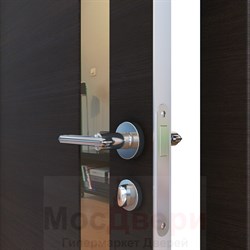 Дверь звукоизоляционная Rw 42dB Prima M907 Венге LACOBEL Черный - фото 63520