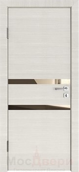 Межкомнатная дверь с шумоизоляцией Rw 31dB Prima M913 Беленый дуб LACOBEL Матовый - фото 63579