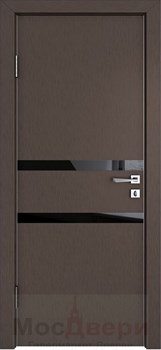 Межкомнатная дверь с шумоизоляцией Rw 31dB Prima M913 Бронза Люкс Зеркало - фото 63593