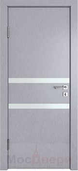 Межкомнатная дверь с шумоизоляцией Rw 31dB Prima M913 Кварц LACOBEL Черный - фото 63597