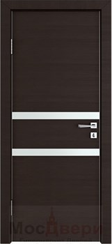 Дверь звукоизоляционная Rw 42dB Prima M913 Венге LACOBEL Черный - фото 63600