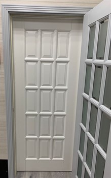 Межкомнатная дверь Астон-O Белый Классик - фото 63792