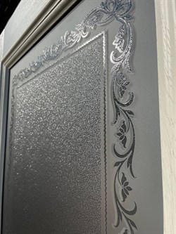 Межкомнатная дверь Рочестер-D Слоновая Кость Кристалл - фото 63900